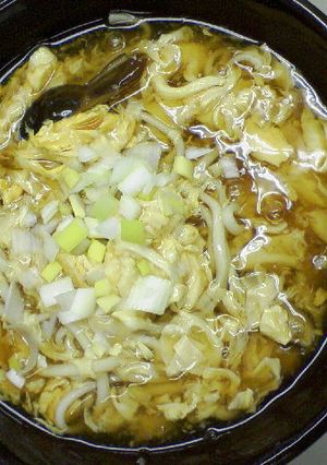手軽な餡かけ玉子うどん-レシピのメイン写真