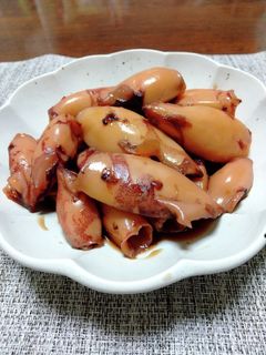 やりいかの煮つけ(極小)-レシピのメイン写真