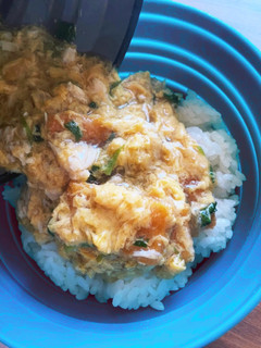 ビックカツの親子丼-レシピのメイン写真