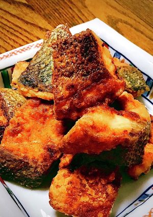 旬の秋鮭で♪鮭の唐揚げ-レシピのメイン写真
