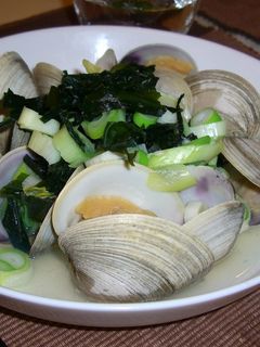 はまぐりの酒蒸し♪(居酒屋メニュー)-レシピのメイン写真