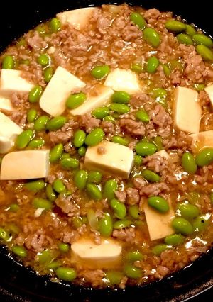 枝豆入り麻婆豆腐-レシピのメイン写真