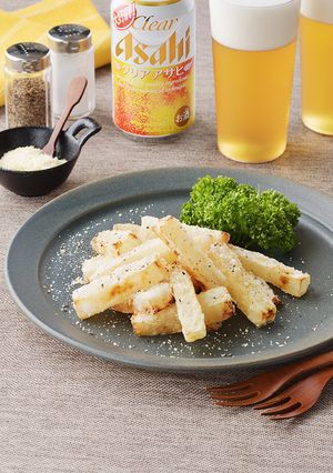 揚げ焼きで簡単！ガリぺパフライド大根-レシピのメイン写真
