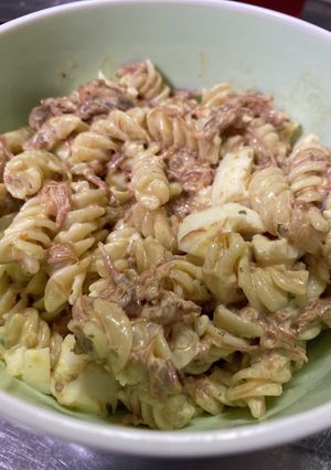 プルドポークで！BBQマカロニサラダ-レシピのメイン写真