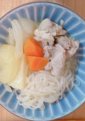 【さっぱり!】美味しい鶏の塩肉じゃが-レシピのメイン写真