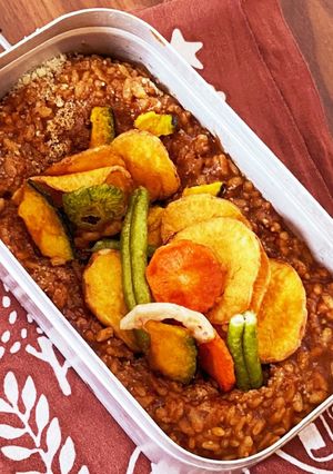 カレードリア+野菜ver.&カツver.-レシピのメイン写真