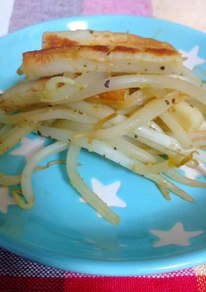 もやしとちくわのカレー炒め-レシピのメイン写真