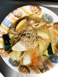根菜味噌炒め味温野菜サラダ-レシピのメイン写真
