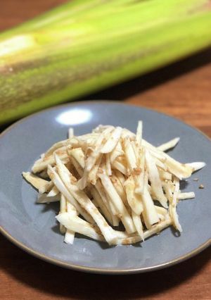 【マコモタケ】マコモナムル-レシピのメイン写真