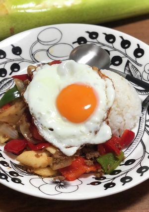 【マコモタケ】マコモdeタイ風ガパオ♡-レシピのメイン写真