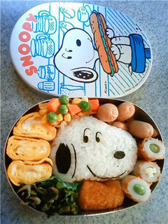 レトロ!スヌーピーのお弁当~キャラ弁-レシピのメイン写真