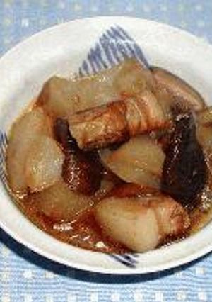 大根と豚バラ肉の煮物-レシピのメイン写真