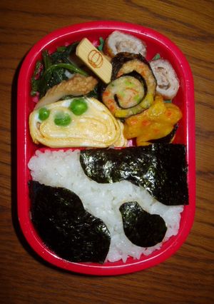 簡単！モーモーのり弁♪～キャラ弁-レシピのメイン写真