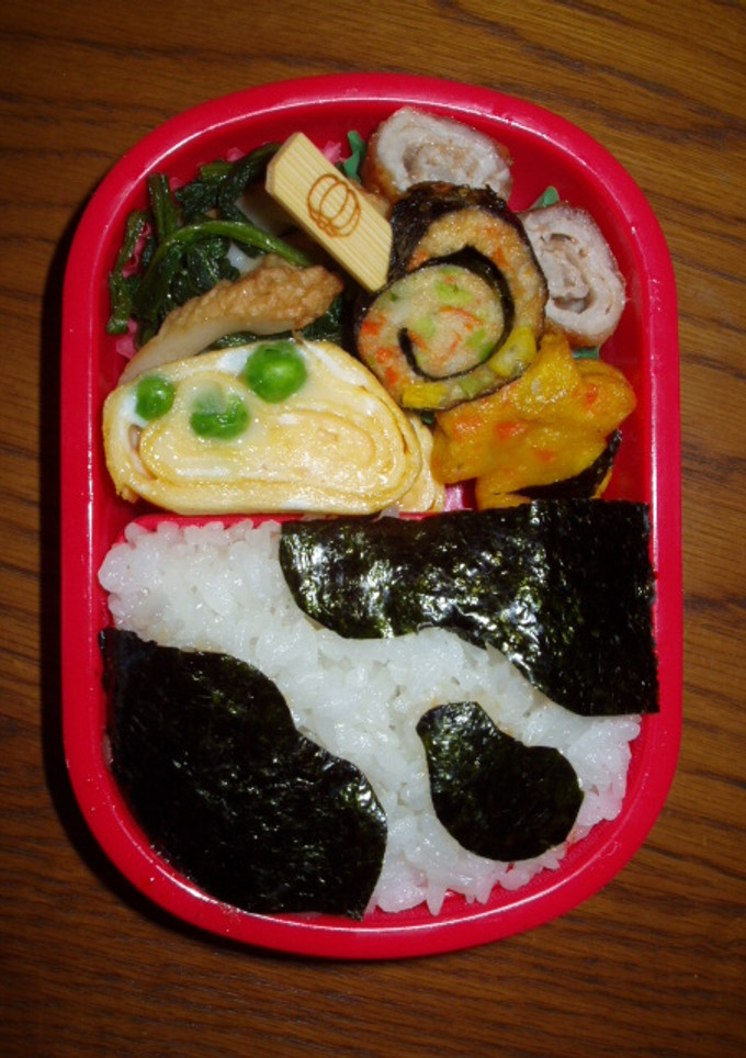 簡単！モーモーのり弁♪～キャラ弁-レシピのメイン写真