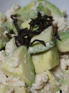 アボカドの豆腐で和えたん-レシピのメイン写真