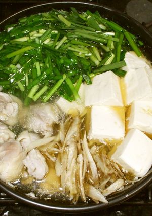 にら鶏鍋♪簡単鍋スープの作り方-レシピのメイン写真
