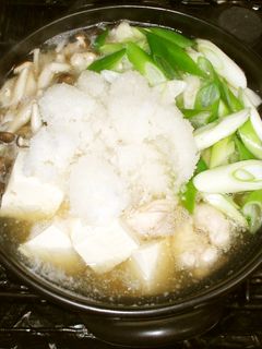 みぞれ鍋♪簡単みぞれ煮鶏肉鍋つゆ-レシピのメイン写真