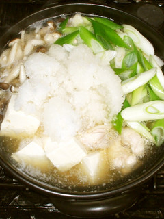 みぞれ鍋♪簡単みぞれ煮鶏肉鍋つゆ-レシピのメイン写真