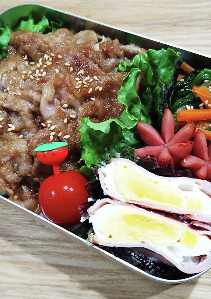 中学生お弁当2021/10/15 記録用-レシピのメイン写真