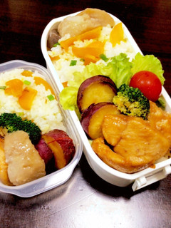 高校生のお弁当20211015+α-レシピのメイン写真