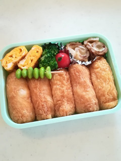 高校生の稲荷寿司弁当2021.10.15-レシピのメイン写真