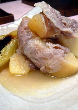 りんごの豚肉ロール・ロースト-レシピのメイン写真