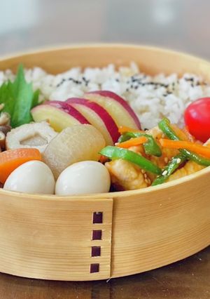 わっぱ弁当＊鶏むね肉のピリ辛炒め-レシピのメイン写真