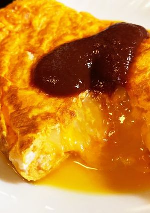 ふんわり☆トローリ☆チーズオムレツ-レシピのメイン写真