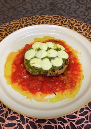 イタリアンハンバーグ-レシピのメイン写真
