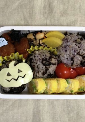 自分弁当・10月15日-レシピのメイン写真