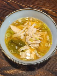 鶏胸肉と長ネギの簡単圧力鍋スープ-レシピのメイン写真