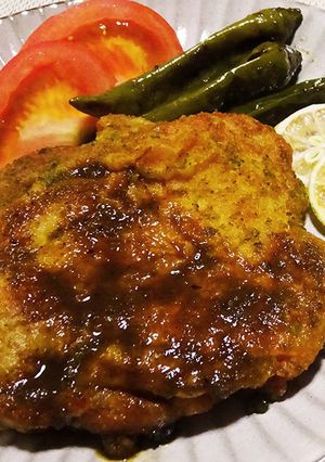 柚子胡椒ソースの米粉チキンソテー-レシピのメイン写真