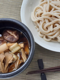 武蔵野うどん 簡単 キノコ汁 秋の味覚-レシピのメイン写真