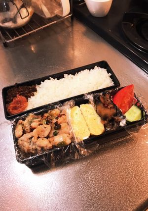 若鶏のねぎ塩焼き弁当-レシピのメイン写真