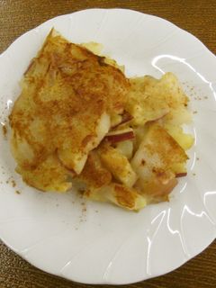 さつまいもとりんごのシナモンお焼き-レシピのメイン写真