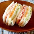 春の3色サンドイッチ