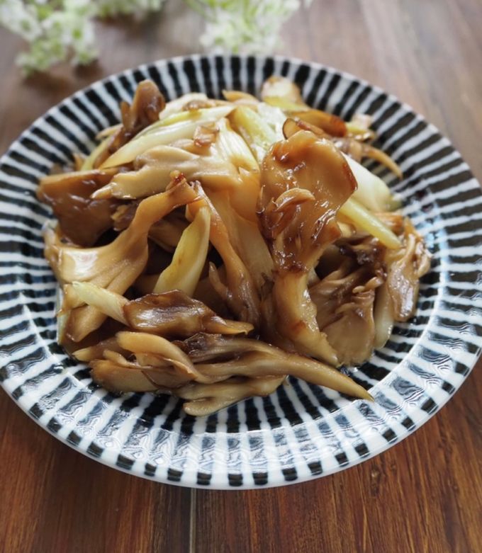 パパッと作れる！舞茸と長ねぎのポン酢焼き-レシピのメイン写真