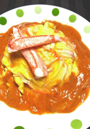 洋風！蟹玉-レシピのメイン写真