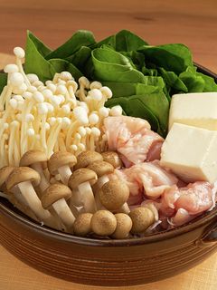 きのことほうれん草の鍋-レシピのメイン写真