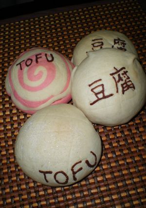 牛乳、バター、卵不使用の豆腐メロンパン♪-レシピのメイン写真