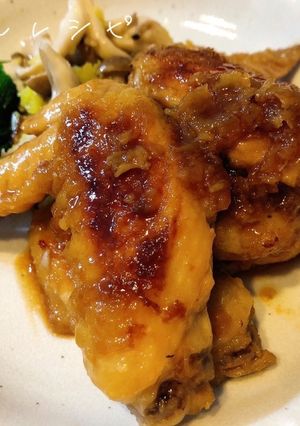 【合わせ酢】食欲そそる!手羽先の甘酢焼き-レシピのメイン写真