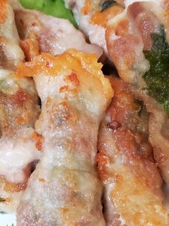 豚ロース薄切りでしそチーズ焼き-レシピのメイン写真