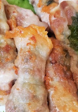 豚ロース薄切りでしそチーズ焼き-レシピのメイン写真