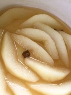 千両梨のコンポート-レシピのメイン写真