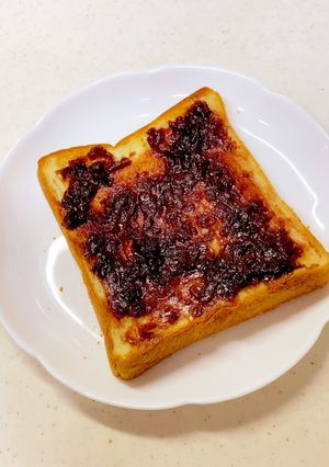 パパさん特製！あんバタートースト-レシピのメイン写真