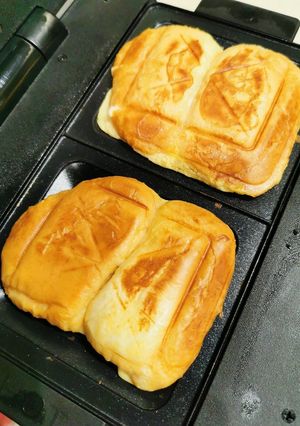ホットサンドメーカーでフレンチトースト-レシピのメイン写真