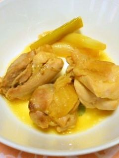 【給食】鶏肉のオレンジ煮-レシピのメイン写真