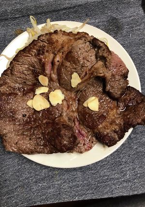 牛肩ロースステーキ-レシピのメイン写真