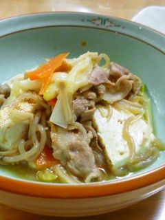 【給食】すき焼き風煮-レシピのメイン写真