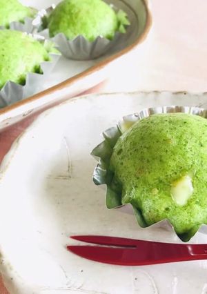 冷凍ほうれん草の蒸しパン-レシピのメイン写真